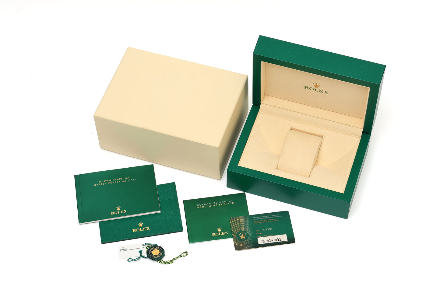 ROLEX オイスターパーペチュアル41 124300
