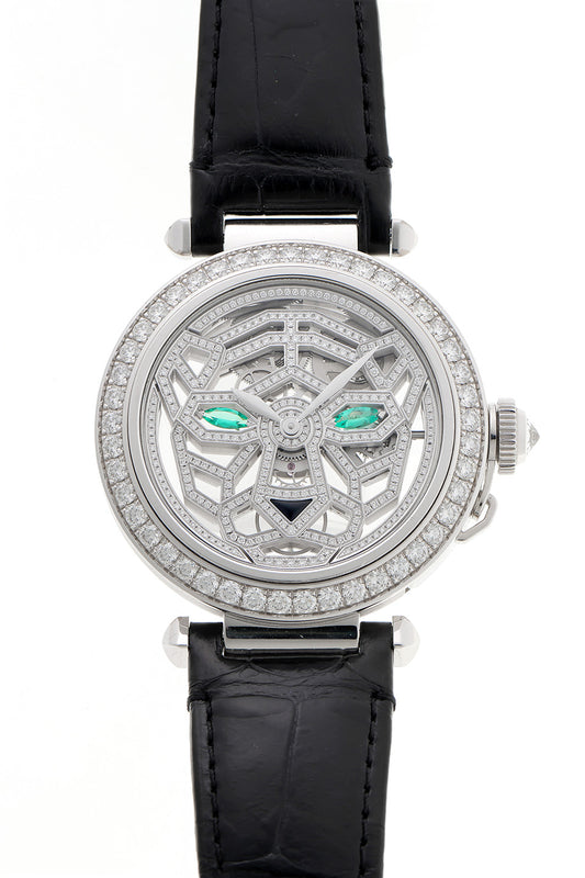 Cartier パシャ ドゥ カルティエ スケルトン ウォッチ HPI01358