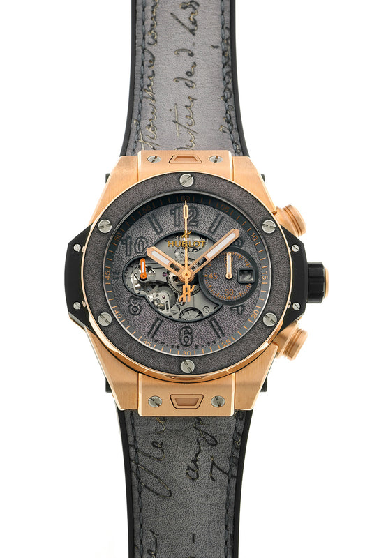 HUBLOT ビッグ・バン ウニコ ベルルッティ アルミニオ キングゴールド 421.OX.0580.VR.JBER23