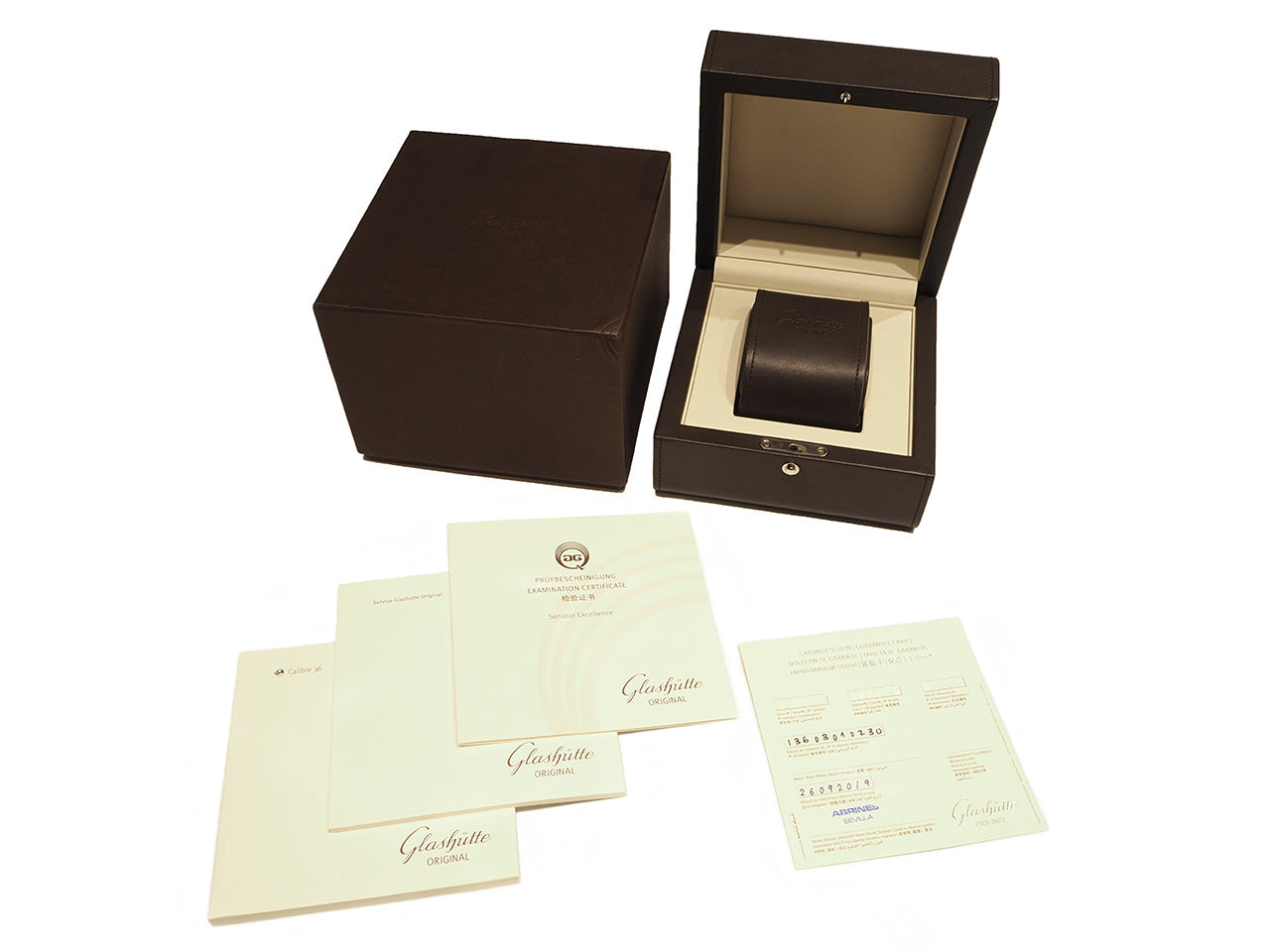 Glashütte Original セネタ エクセレンス パノラマデイト 1-36-03-01-02-30