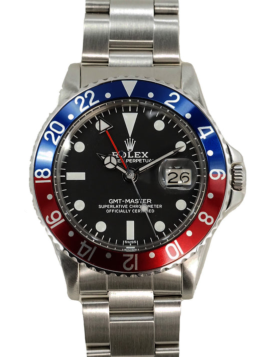 ROLEX GMTマスター 1675 赤青 12番