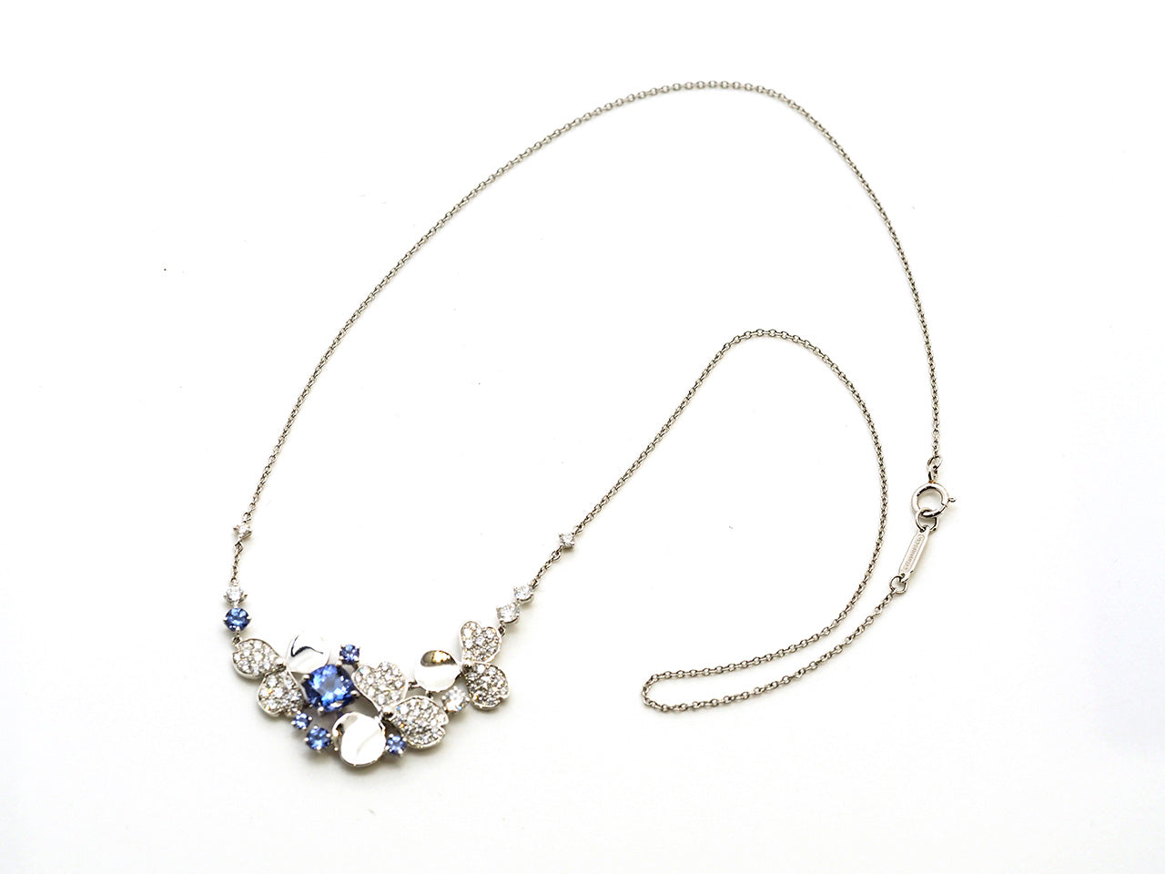 Tiffany&co ペーパーフラワー クラスター ネックレスPT950