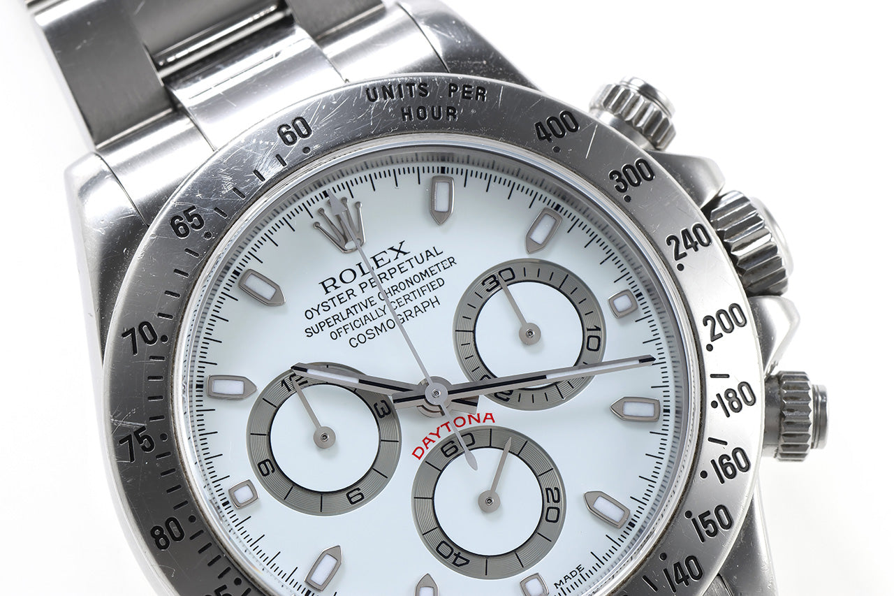 ROLEX コスモグラフデイトナ 116520 WH F番 – BRAND SHIP