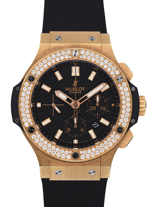 HUBLOT ビッグ・バン エボリューション ゴールド ダイヤモンド 301.PX.1180.RX.1104