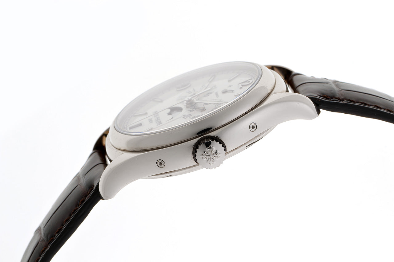 PATEK PHILIPPE アニュアルカレンダー ムーンフェイズ ティファニーWネーム 5146G-001
