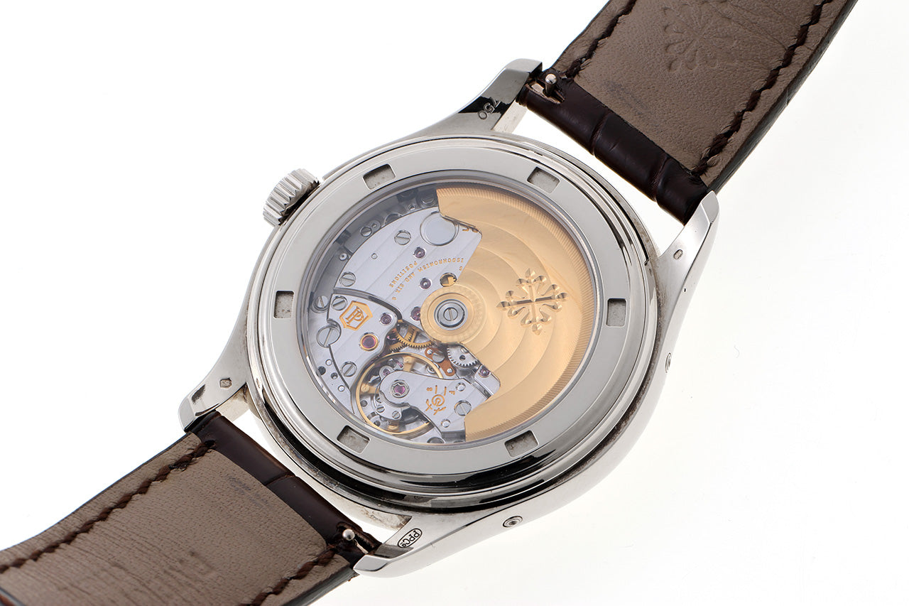 PATEK PHILIPPE アニュアルカレンダー ムーンフェイズ ティファニーWネーム 5146G-001