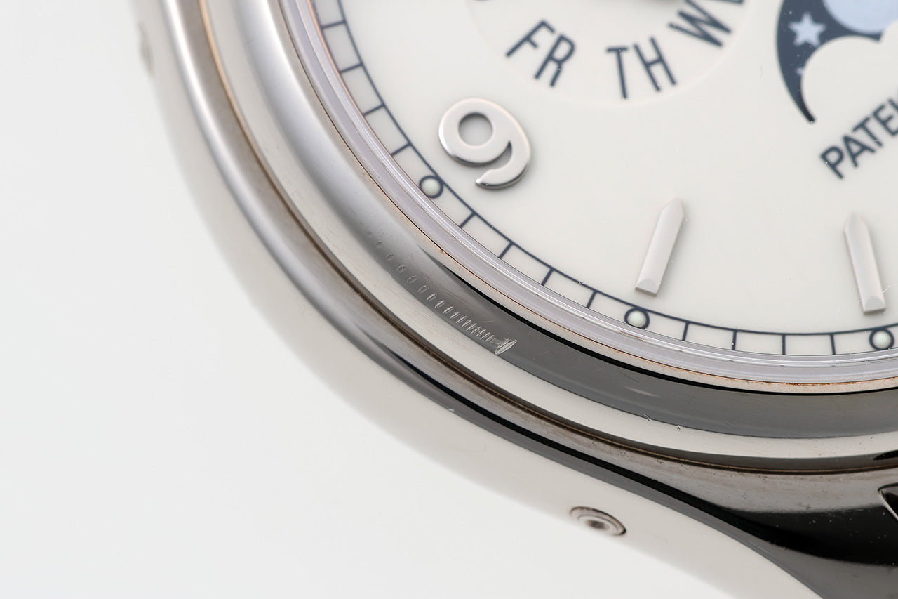 PATEK PHILIPPE アニュアルカレンダー ムーンフェイズ ティファニーWネーム 5146G-001