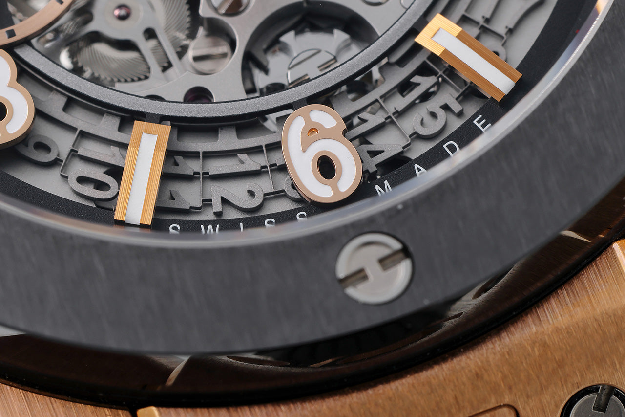HUBLOT ビッグバン ウニコ キングゴールド セラミック 421.OM.1180.RX