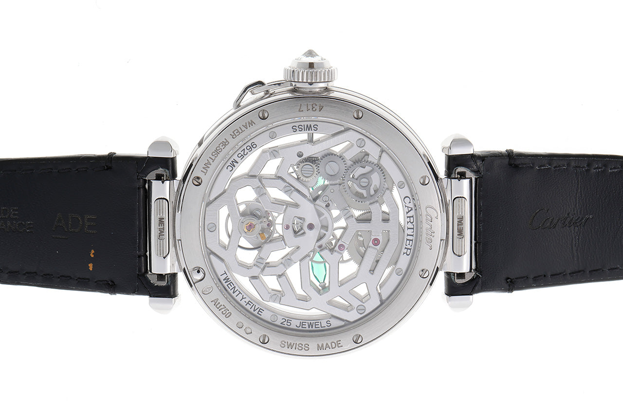 Cartier パシャ ドゥ カルティエ スケルトン ウォッチ HPI01358