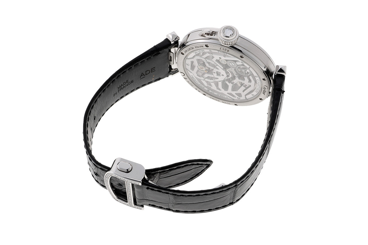 Cartier パシャ ドゥ カルティエ スケルトン ウォッチ HPI01358
