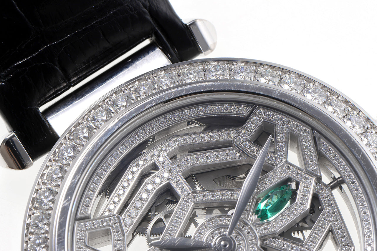Cartier パシャ ドゥ カルティエ スケルトン ウォッチ HPI01358