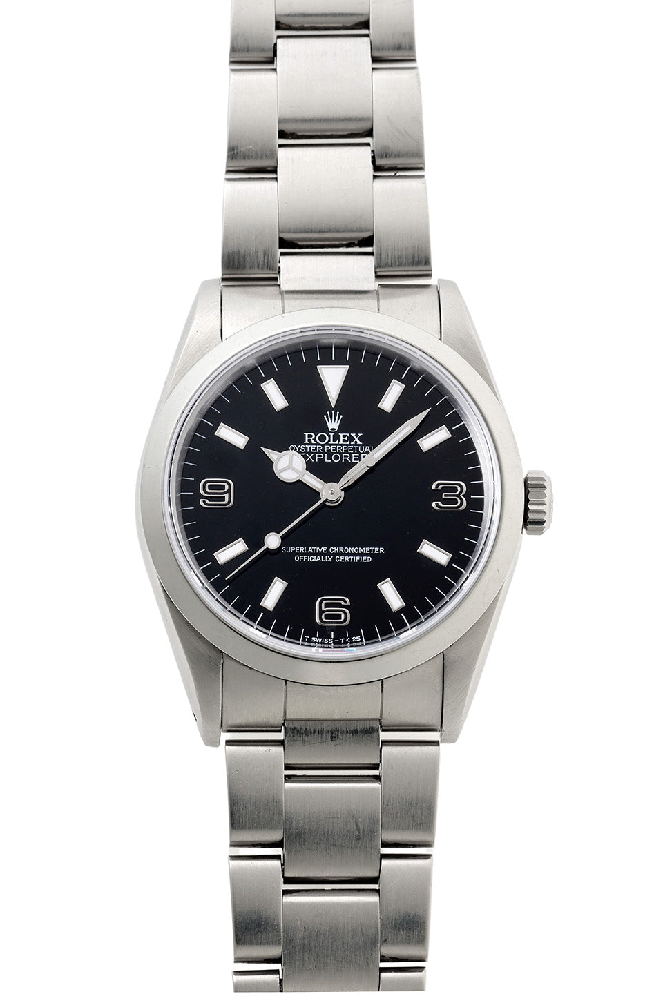 ROLEX エクスプローラー 14270 ブラックアウト E番
