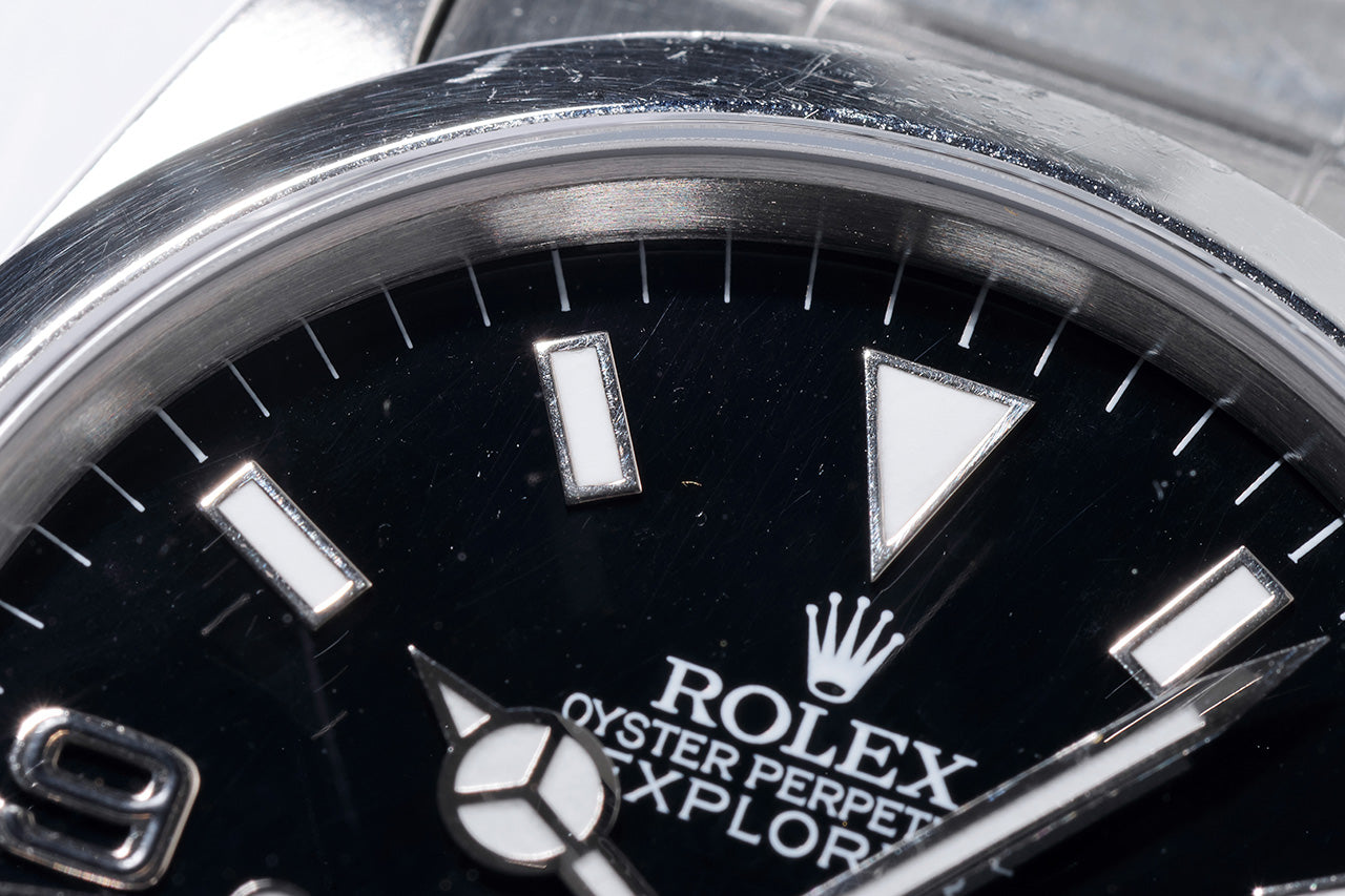 ROLEX エクスプローラー 14270 ブラックアウト E番