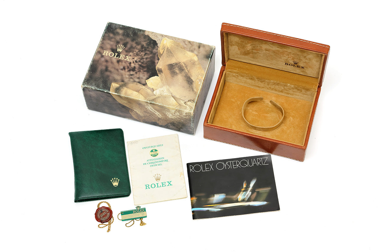 ROLEX デイトジャスト クォーツ 17000 75番