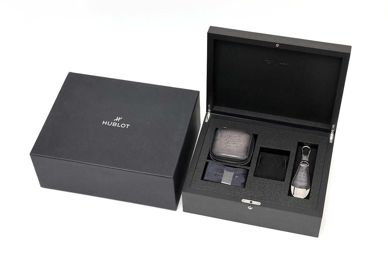 HUBLOT ビッグ・バン ウニコ ベルルッティ アルミニオ キングゴールド 421.OX.0580.VR.JBER23